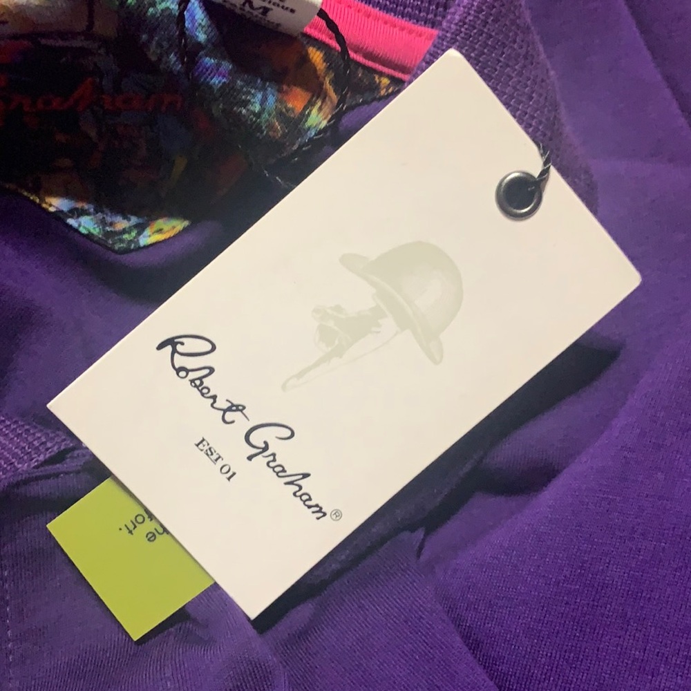 Robert Graham Easton CLassic Fit Skull Polo USM - Picture 6 of 6